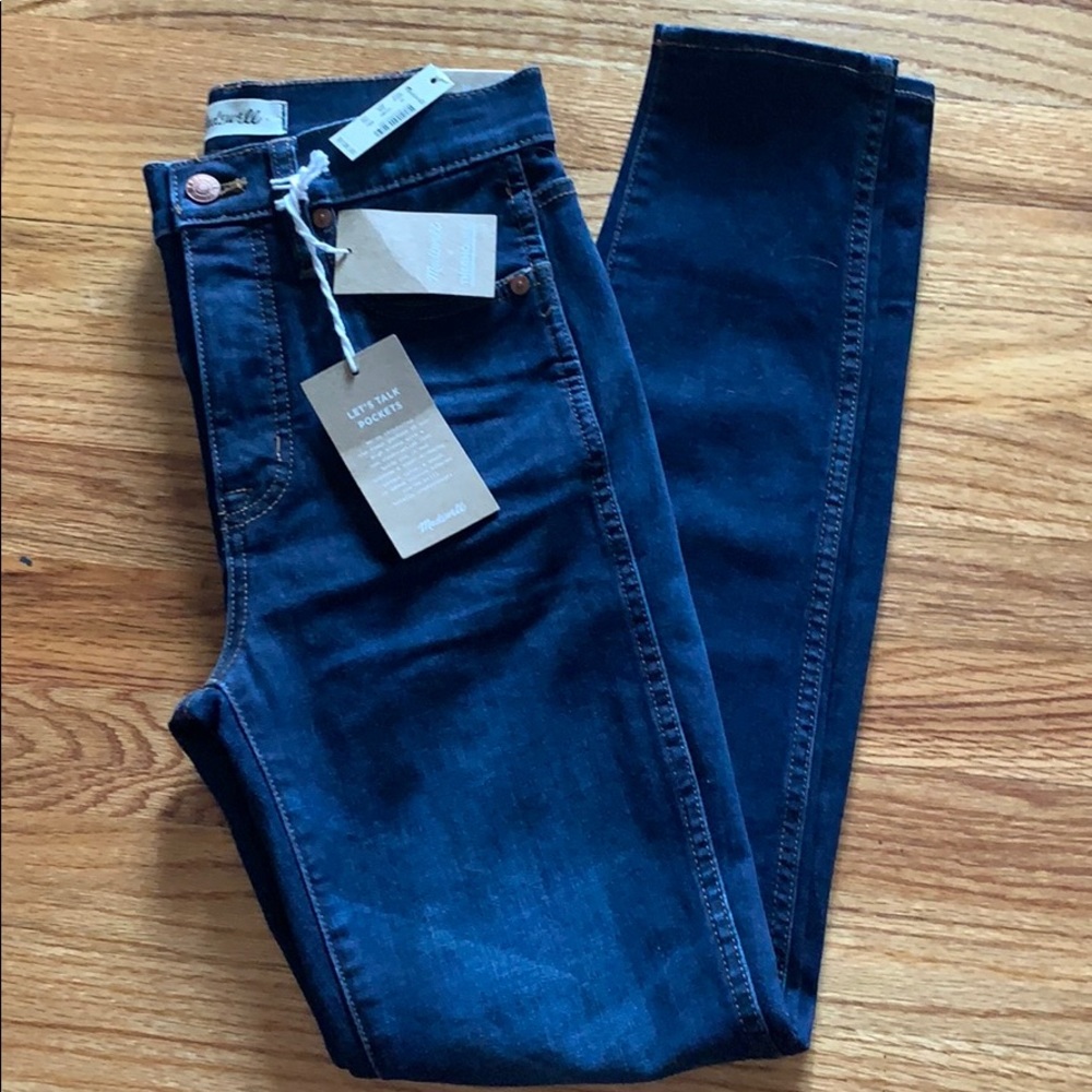 Madewell 10” High Rise Skinny